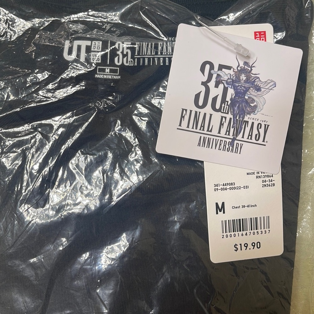 FINAL fantasy X Uniqlo